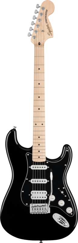 Электрогитара FENDER SQUIER Affinity Stratocaster HSS MN BLK