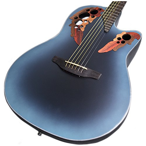 Электроакустическая гитара Ovation CE44-RBB Celebrity Elite Mid Cutaway Reversed Blueburst