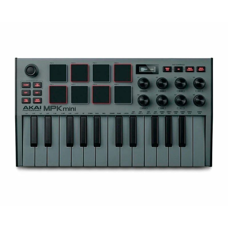 MIDI-клавиатура AKAI PRO MPK MINI MK3 Grey