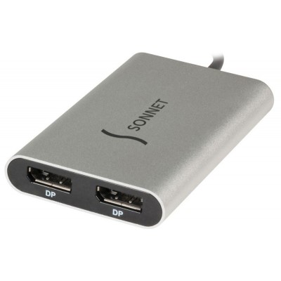 Sonnet Thunderbolt 3 to Dual DisplayPort Adapter