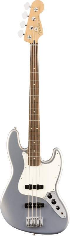 Бас-гитара Fender PLAYER JAZZ BASS®, PAU FERRO FINGERBOARD, SILVER