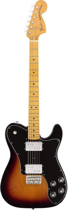 Электрогитара Fender VINTERA '70S TELECASTER® DELUXE, MAPLE FINGERBOARD, 3-COLOR SUNBURST