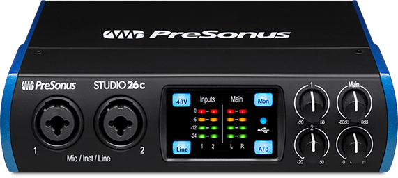 Аудио интерфейс PreSonus Studio 26C