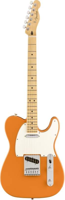 Электрогитара Fender PLAYER TELECASTER®, MAPLE FINGERBOARD, CAPRI ORANGE