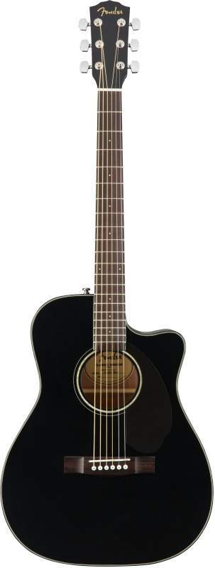 Электроакустическая гитара FENDER CC-60SCE BLK WN