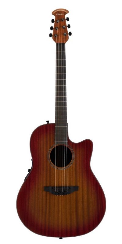 Электроакустическая гитара Ovation 2771STR-MB Main Street Balladeer Mahogany Satin Burst 