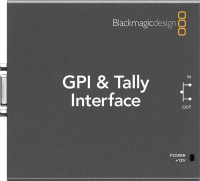 Интерфейс Blackmagic GPI and Tally Interface