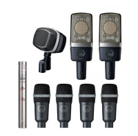 Комплект микрофонов AKG DRUMSET PREMIUM Комплект микрофонов AKG DRUMSET PREMIUM
