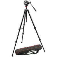Видеоштатив Manfrotto MVH500AH,755XBK (штатив+головка)