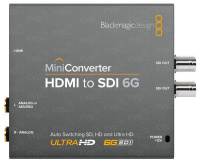 Конвертер Blackmagic Mini Converter - HDMI to SDI 6G Конвертер Blackmagic Mini Converter - HDMI to SDI 6G