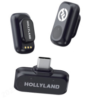 Радиосистема Hollyland LARK A1 Mini Duo (Space Gray, with USB-C RX)