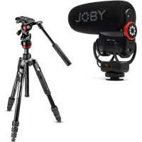 Штатив Manfrotto MVKBFRTLIVE-BDL (штатив+головка-микрофон)
