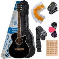 Акустическая гитара в наборе FLIGHT F-230 BLK PACK