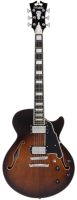 Полуакустическая гитара D'Angelico Premier SS Brown Burst Полуакустическая гитара D'Angelico Premier SS Brown Burst