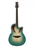 Электроакустическая гитара OVATION CE44X-9B Celebrity Elite Plus Mid Cutaway Mintburst Электроакустическая гитара OVATION CE44X-9B Celebrity Elite Plus Mid Cutaway Mintburst