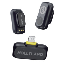 Радиосистема Hollyland LARK A1 Mini Duo (Space Gray, with Lightning RX)