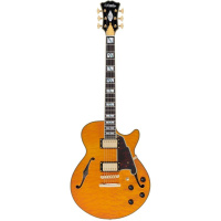 Электрогитара полуакустическая D'Angelico Excel SS XT Vintage Natural Quilt Электрогитара полуакустическая D'Angelico Excel SS XT Vintage Natural Quilt