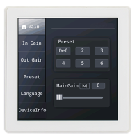 Настенный контроллер Audiocenter Wall control panel