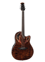 Электроакустическая гитара OVATION CE44P-TGE Celebrity Elite Plus Mid Cutaway Dark Tiger Eye Электроакустическая гитара OVATION CE44P-TGE Celebrity Elite Plus Mid Cutaway Dark Tiger Eye