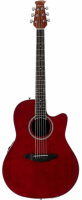 Электроакустическая гитара Applause AB24II-2S Balladeer Cutaway Ruby Red Satin Электроакустическая гитара Applause AB24II-2S Balladeer Cutaway Ruby Red Satin