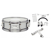 Маршевый малый барабан GEWA Steel Chrome HW SH 14x5,5 Маршевый малый барабан GEWA Steel Chrome HW SH 14x5,5