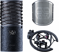 Студийный микрофон Aston Microphones ORIGIN BLACK BUNDLE Студийный микрофон Aston Microphones ORIGIN BLACK BUNDLE