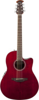Электроакустическая гитара Ovation CS24-RR Celebrity Standard Mid Cutaway Ruby Red Электроакустическая гитара Ovation CS24-RR Celebrity Standard Mid Cutaway Ruby Red