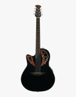 Электроакустическая гитара Ovation CE44L-5 Celebrity Elite Mid Cutaway Black Электроакустическая гитара Ovation CE44L-5 Celebrity Elite Mid Cutaway Black
