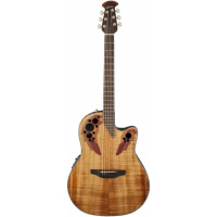 Электроакустическая гитара OVATION CE44P-FKOA Celebrity Elite Plus Mid Cutaway Natural Figured Koa Электроакустическая гитара OVATION CE44P-FKOA Celebrity Elite Plus Mid Cutaway Natural Figured Koa