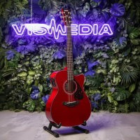 Электроакустическая гитара YAMAHA FSX800C RUBY RED