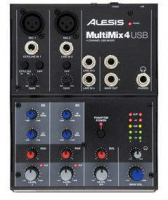 Микшерный пульт Alesis Multimix 4 USB FX Микшерный пульт Alesis Multimix 4 USB FX