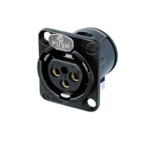 Разъем Neutrik NC3FD-H-B