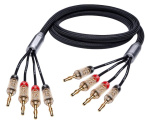 Акустический кабель Oehlbach STATE OF THE ART XXL Fusion Four Cable Set, 2x2,0m, bi-amping w.banana, D1C14323 (пара)