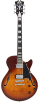 Полуакустическая гитара D'Angelico Premier SS Dark Iced Tea Burst Полуакустическая гитара D'Angelico Premier SS Dark Iced Tea Burst