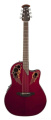 Электроакустическая гитара Ovation CE44-RR Celebrity Elite Mid Cutaway Ruby Red