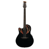 Электроакустическая гитара Ovation CE44L-5 Celebrity Elite Mid Cutaway Black Электроакустическая гитара Ovation CE44L-5 Celebrity Elite Mid Cutaway Black