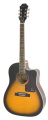 Электроакустическая гитара EPIPHONE AJ-220SCE Vintage Sunburst