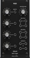Модуль синтезатора BEHRINGER CP3A-M MIXER Модуль синтезатора BEHRINGER CP3A-M MIXER