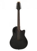 Электроакустическая гитара Ovation 2058TX-5 Elite T Deep Contour Cutaway Black Textured Электроакустическая гитара Ovation 2058TX-5 Elite T Deep Contour Cutaway Black Textured