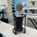 Микрофон Октава МКЛ-112 чёрный, деревянный футляр