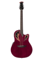 Электроакустическая гитара Ovation CE48-RR Celebrity Elite Super Shallow Cutaway Ruby Red