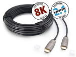 HDMI кабель InAkustik Profi HDMI 2.1 Optical Fiber Cable 8K 48Gbps 8m, 009245008