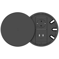 Встраиваемый лючок Kramer T-IN2-RND2(B)