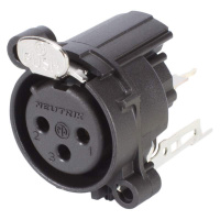 Панельный разъем Neutrik NC3FAV