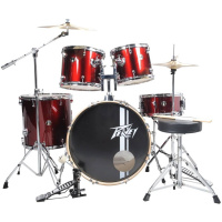 Ударная установка PEAVEY PV 5PC Drum Set Wine Red Ударная установка PEAVEY PV 5PC Drum Set Wine Red