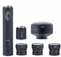 Микрофон Октава МК-012-20 стереопара черный, картонная коробка