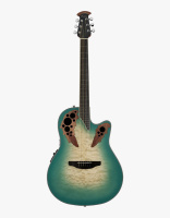 Электроакустическая гитара OVATION CE44X-9B Celebrity Elite Plus Mid Cutaway Mintburst Электроакустическая гитара OVATION CE44X-9B Celebrity Elite Plus Mid Cutaway Mintburst
