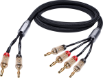 Акустический кабель Oehlbach STATE OF THE ART XXL Fusion Four Cable Set, 2x2,0m, bi-wiring w.banana, D1C14223 (пара)