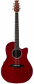 Электроакустическая гитара Applause AB24II-2S Balladeer Cutaway Ruby Red Satin