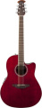 Электроакустическая гитара Ovation CS24-RR Celebrity Standard Mid Cutaway Ruby Red